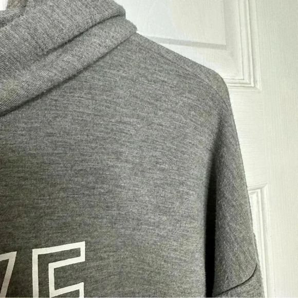 Marled  Reunited Hoodie Love Grey/White/Pink/Red Size Medium - Picture 3 of 16